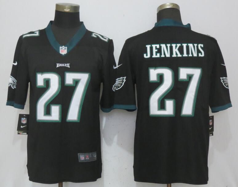 Men Philadelphia Eagles #27 Jenkins Black Vapor Untouchable New Nike Limited NFL Jerseys->philadelphia eagles->NFL Jersey